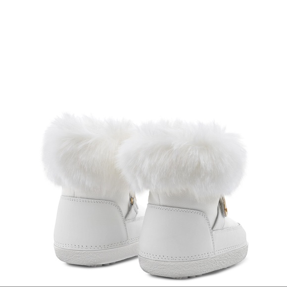 giuseppe zanotti jr ❄️NEW❄️ furry white snow boots - Picture 6 of 7